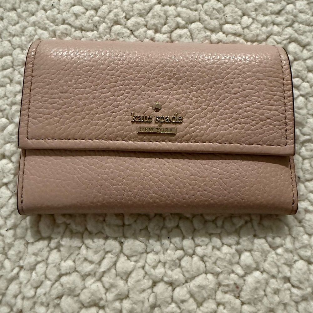 Kate Spade ♠️ Pink Leather Wallet